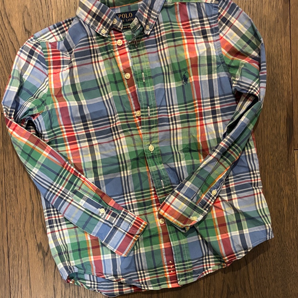 Polo by Ralph Lauren Multicolor Plaid Button Down Shirt